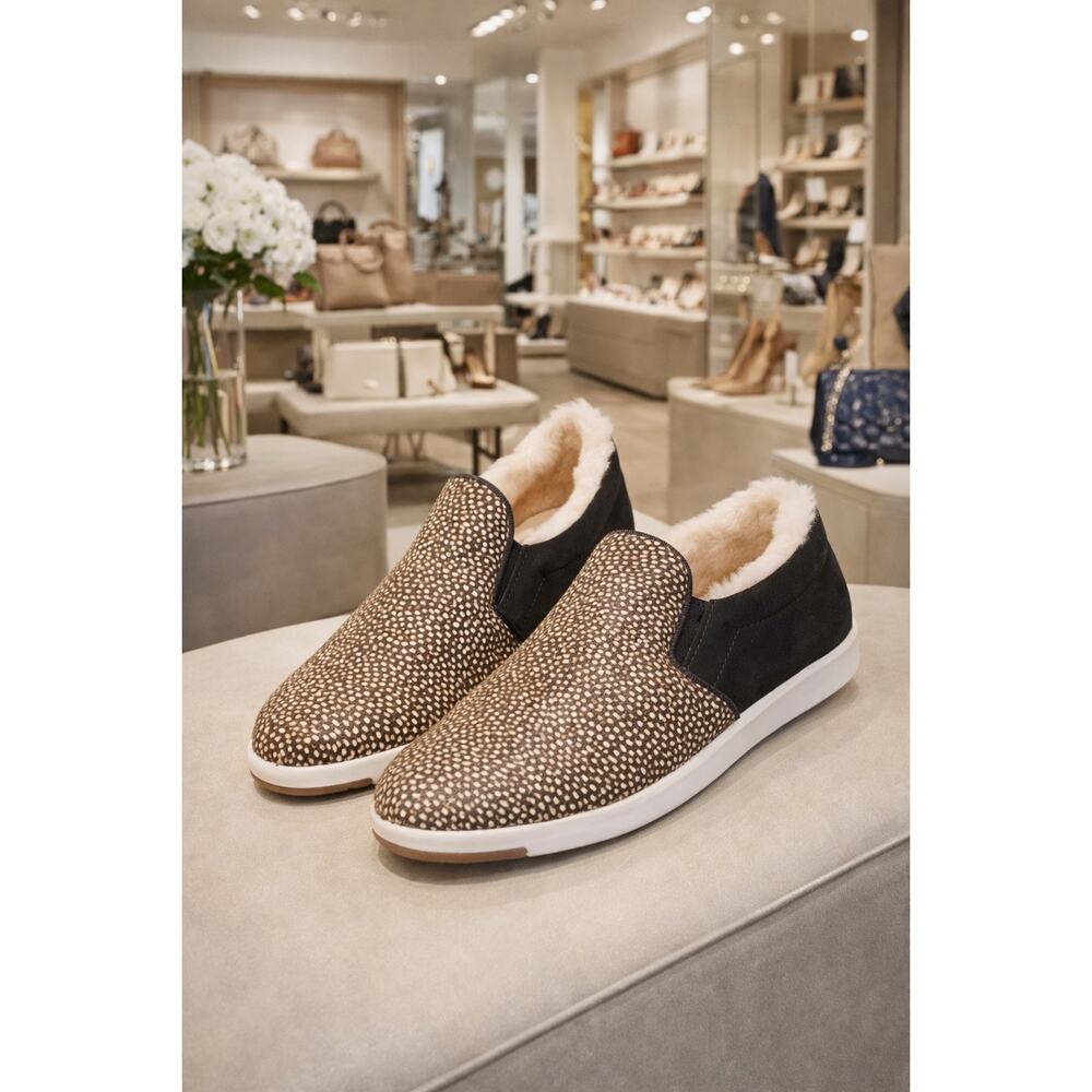 EMU Australia Brunswick Fur Slip-On Sneakers Pony Hair Women’s 10 Men’s 9 Casual